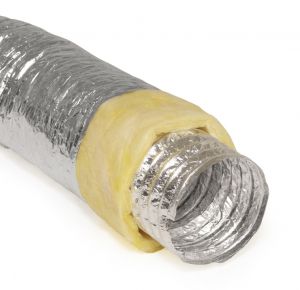 Insulated ducts for hot air