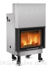 Fireplace with jacket Termocamino WF PLUS D.S.A. - 24 kW