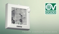 Bathroom Fan Vortice Punto HCS AT ALL - with timer and humidity sensor