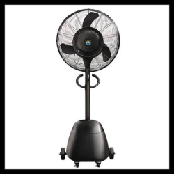 Cooling Fan with Water Mist 30" with remote control