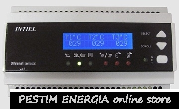 Диференциален термостат за слънчеви колектори DT-3.3