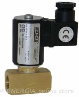 Magnet valves for fuel, normally closed, MN15 series