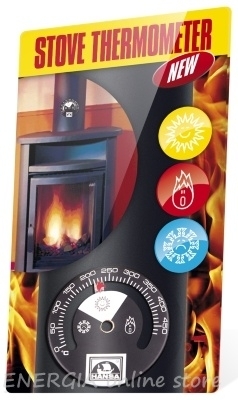 Термометър за камина - Индикатор за горене