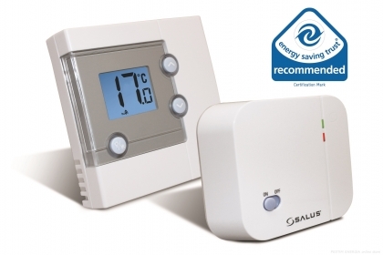 Wireless Digital Display Room Thermostat Salus RT300RF