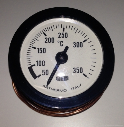 Термометър с капилярка 1500mm CP 05 (52 mm, 0/350 °С)