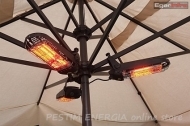 Infrared heater for outdoor use Lucciola/Firefly