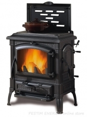Fireplace Isotta evo with hot plates - 11,9 kW