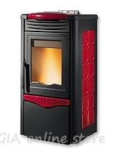 Fireplace pellets with air jacket Irina - 12,0 kW