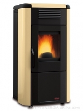 Fireplace pellets with air jacket Viviana plus- 11.1 kW