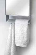 Convectional heater-mirror and towel dryer for bathroom FOLIO 1800W
