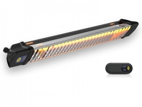 Infrared heater IRIS with remote control, IP 65