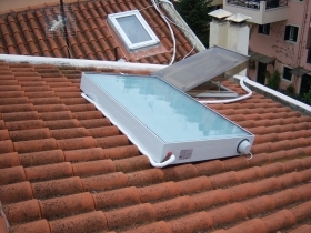 Solar water heater - collector with built-in tank DIRESOL - Advanced Solar Technology