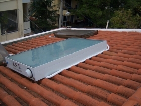 Solar water heater - collector with built-in tank DIRESOL - Advanced Solar Technology