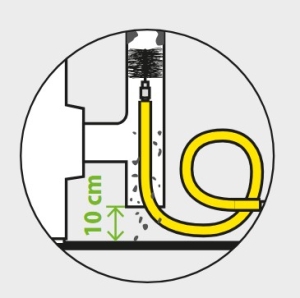 Universal chimney cleaning brush (diameter 40cm) + 6 sticks 1m (all 6m)