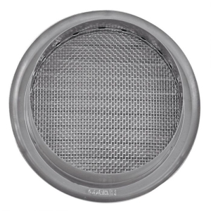 PVC ventilation grills with mesh against insects, closing - circle HACO