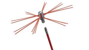 Ротационен комплект за почистване на комин TORNADO COBRA 6m