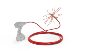 Ротационен комплект за почистване на комин TORNADO COBRA 6m