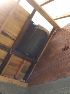 Solar Panel and a Boiler in One Single Unit - Compact 160 litres - Advanced Solar Technology