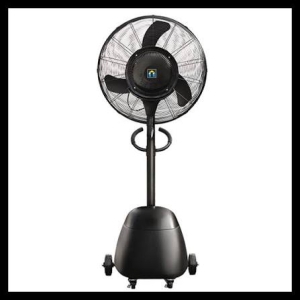 Cooling Fan with Water Mist 30" with remote control