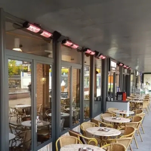 Infrared patio heater HLW15B 1500W, IP55